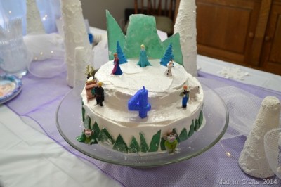 FROZEN BIRTHDAY PARTY MENU